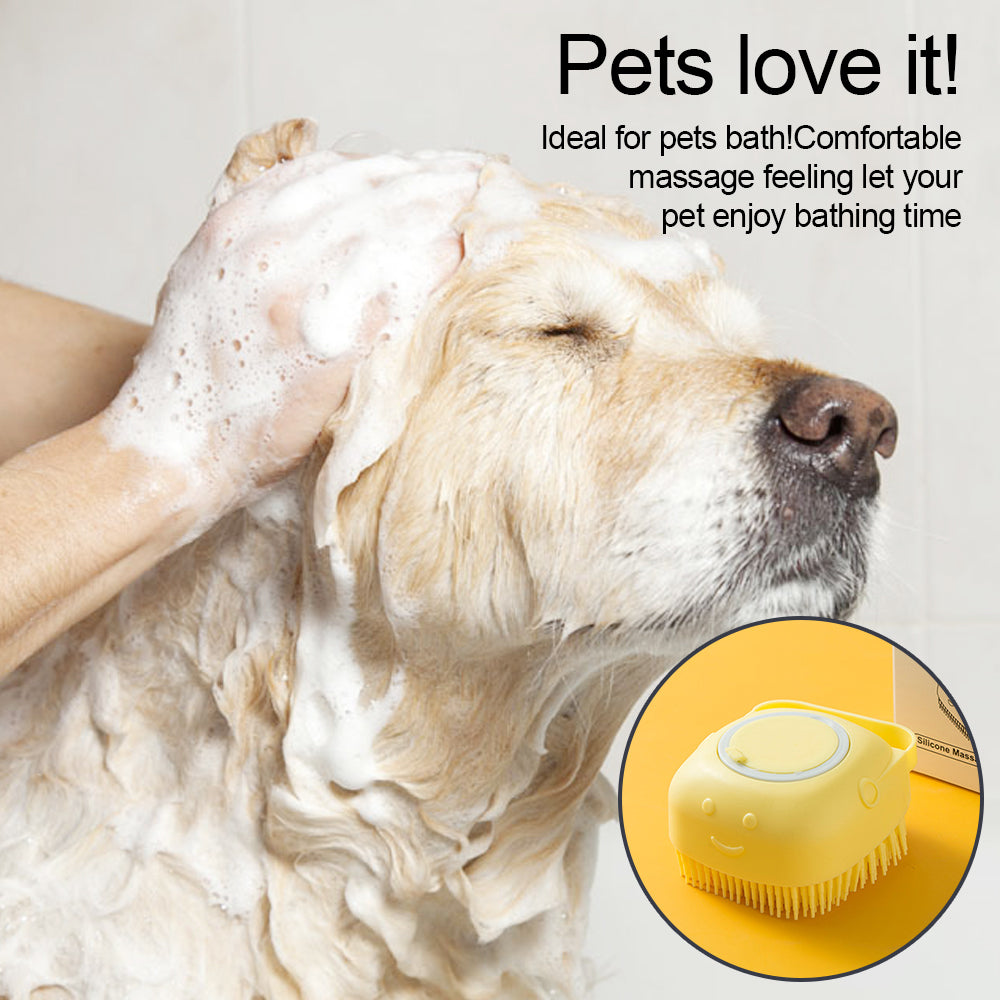 "I Deserve Comfort" - Soft Silicone Dog Brush