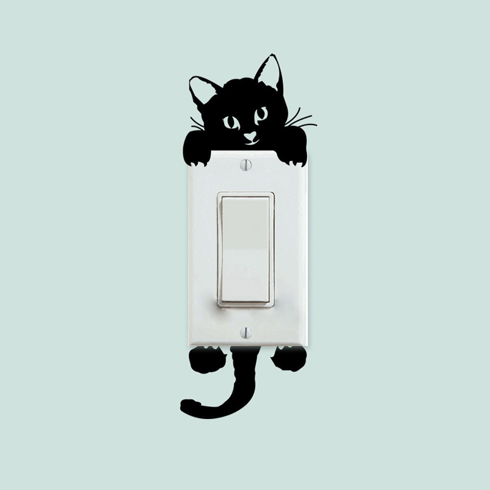 "My Light" - Cat Light Switch Decor